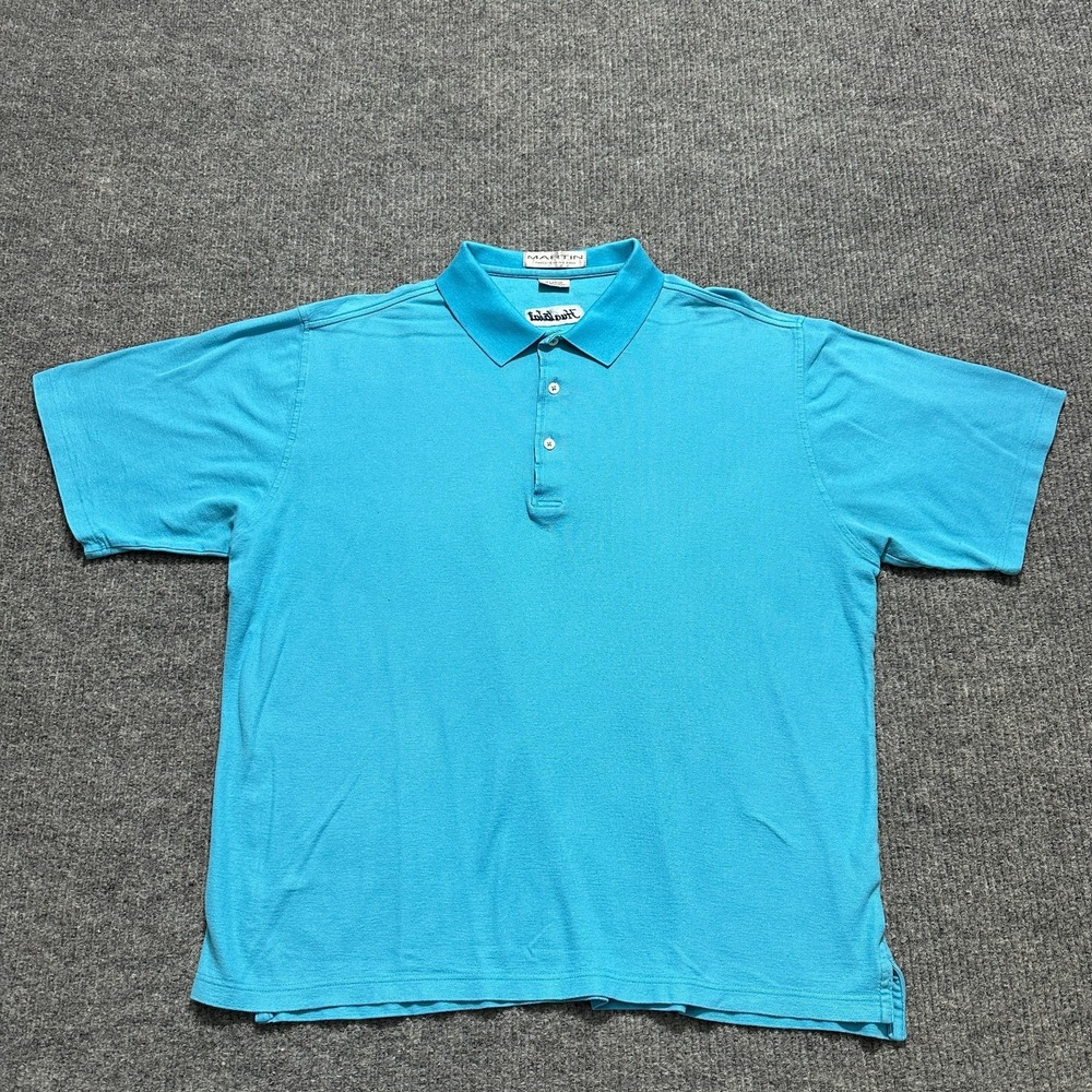 Martin Timeless as the Game Mens Polo Shirt Size XL Casual Outdoor Short Sleeve